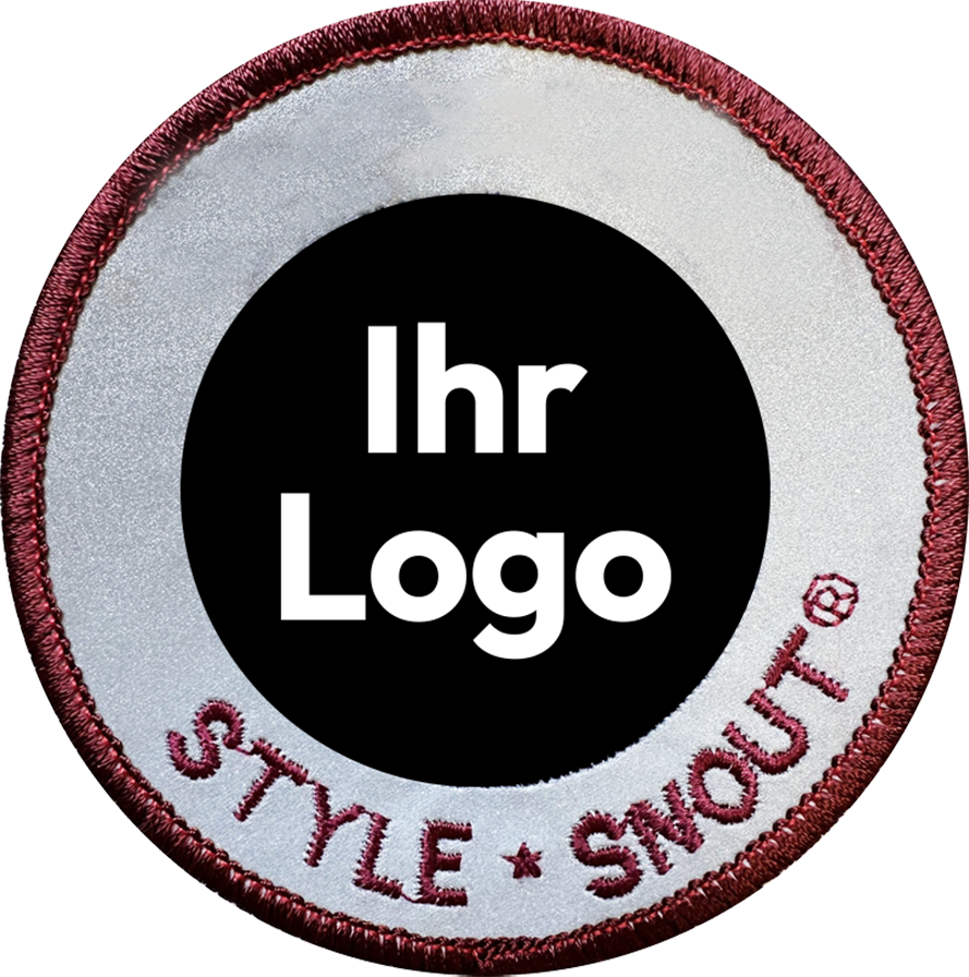 Patch Hundeschule Hundeverein mit eigenem Logo